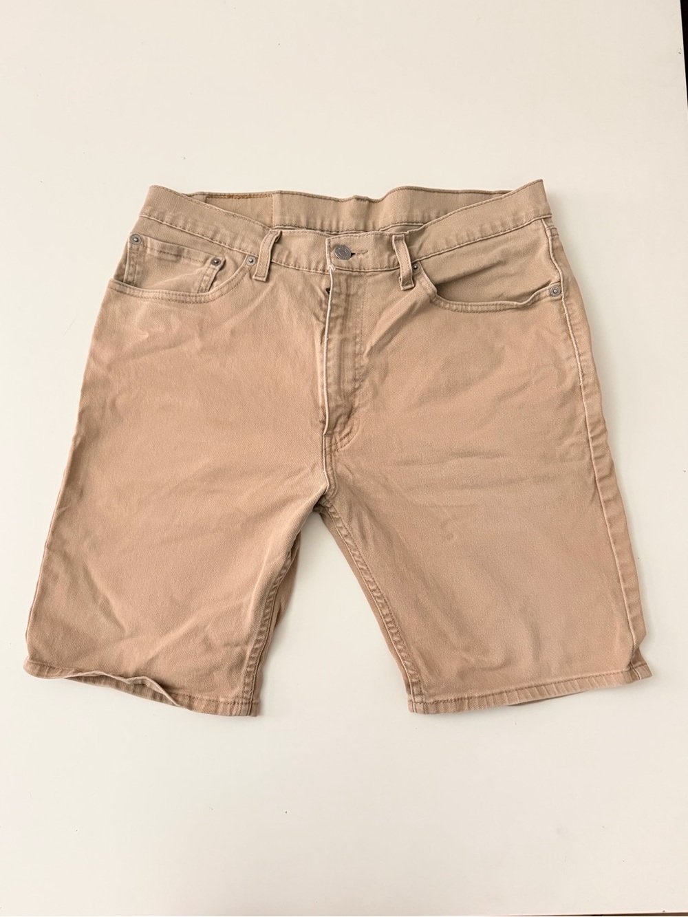 Levi's 505 Men's Khaki Denim Shorts
